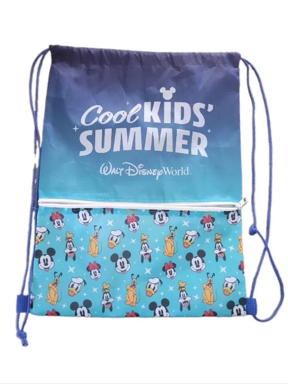 Walt Disney World CoolKids’Summer 2026 Limited Release Large Drawstring Backpack